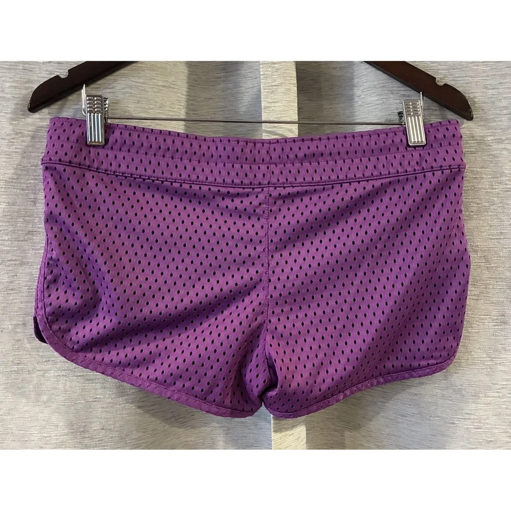 Nike 2000s Y2K Purple Athletic Shorts Size Medium Activewear
